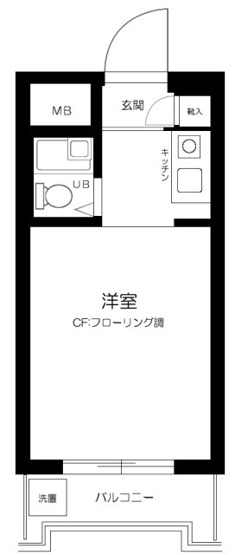 【間取り】 | スカイコート府中