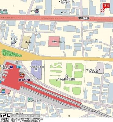 【地図】 | スカイコート府中