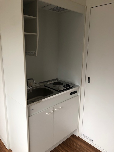 リバーストーンビルのキッチン