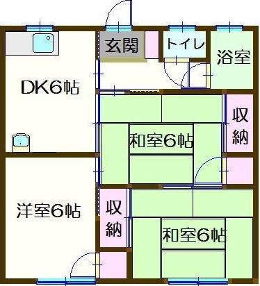 【間取り】 | 見影ハイツ