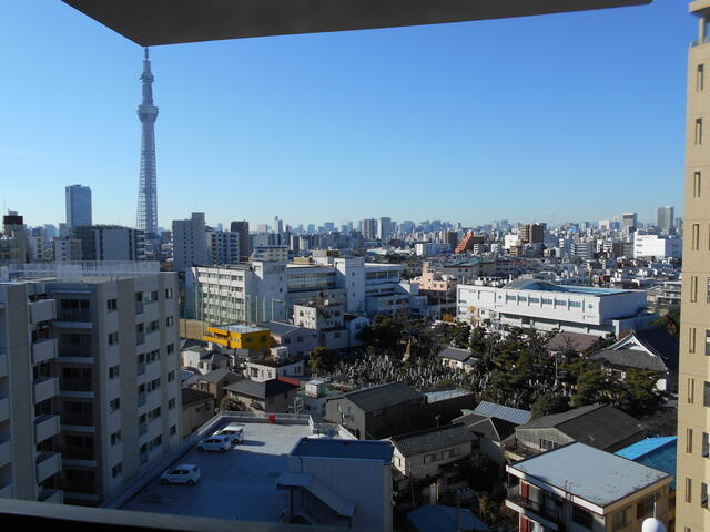 隅田川花火大会会場方面