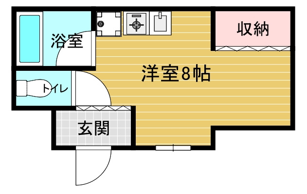 パークヒルズ千代田の間取り