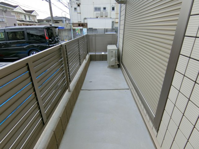 Ag courtのバルコニー