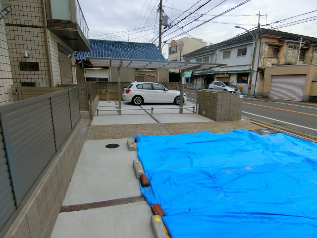 Ag courtの駐車場