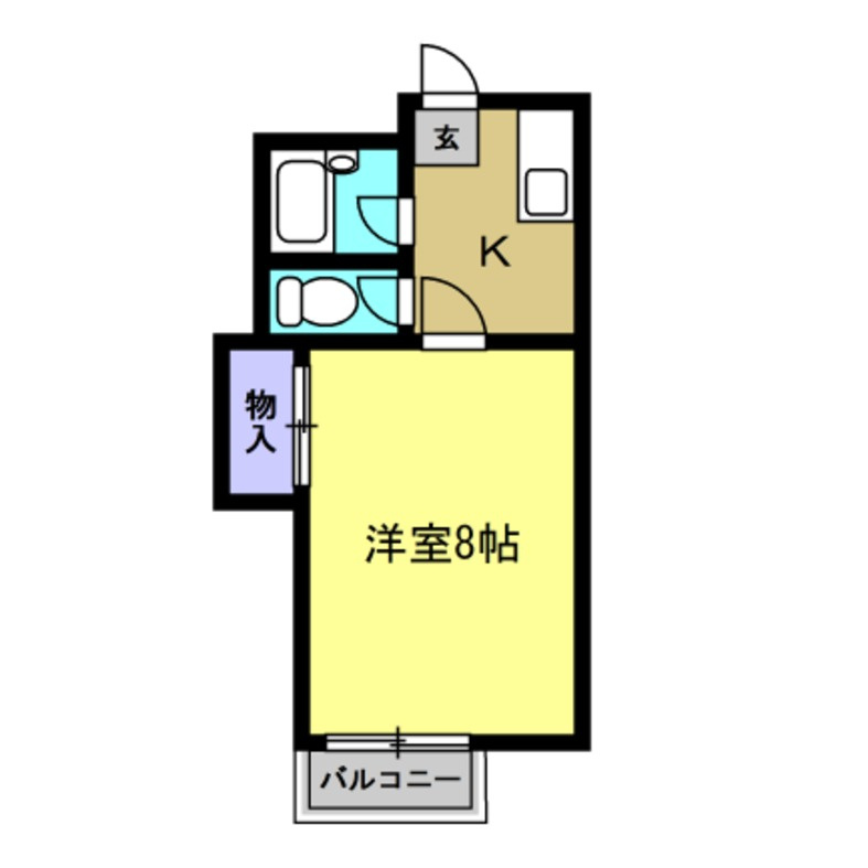 ブルーハイツ3の間取り