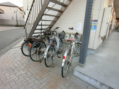 【その他共用部分】 | ルネコートお花茶屋 | 駐輪場
