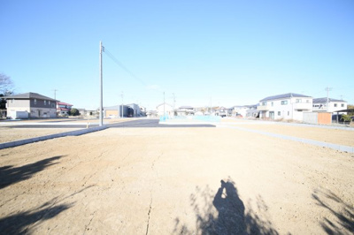 【外観】 | 外野土地 6区画 | 南東側より本物件撮影