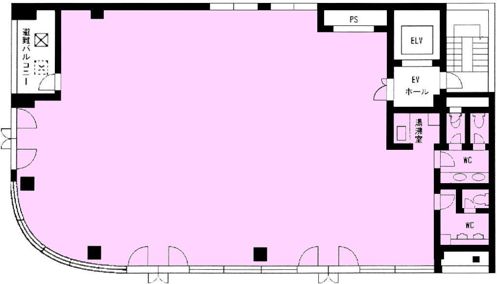 ル・グラシエルBLDG．１の間取り