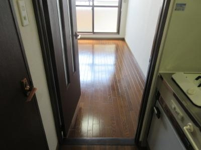 ドミール黒門の展望|廊下から～