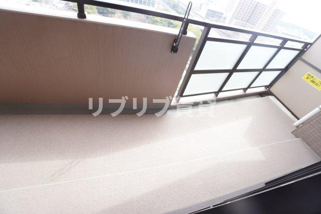 ライオンズマンション千葉グランドタワーのバルコニー