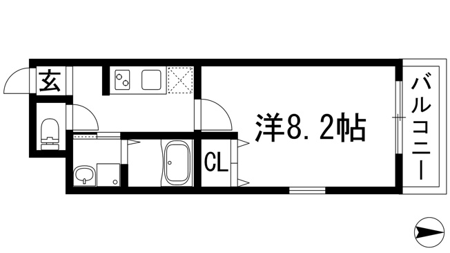 【間取り】 | フジパレス宝塚南1番館