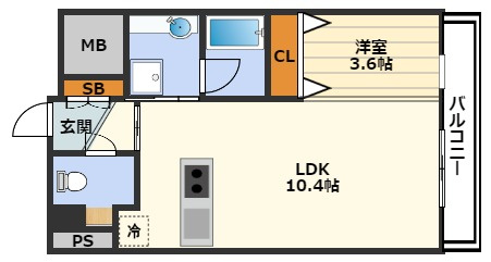 ノルデンハイム同心の間取り|使い勝手の良い間取りです