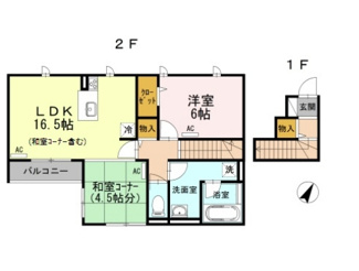 【間取り】 | Kウィークス