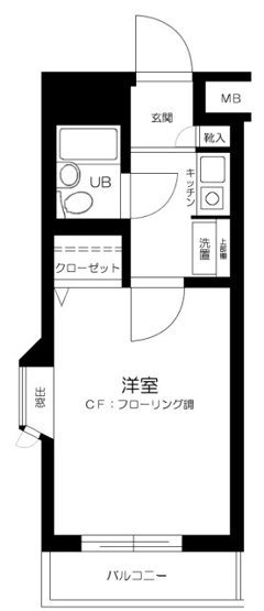 【間取り】 | 日神パレス千川