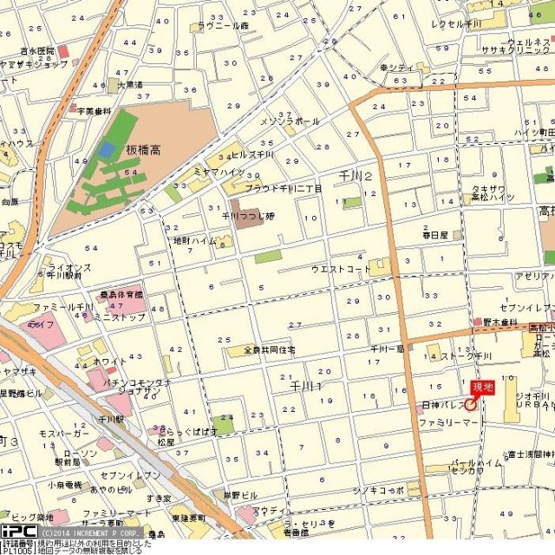 【地図】 | 日神パレス千川