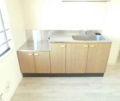 【キッチン】 | プランドールA | ガスコンロ設置可能なキッチンです