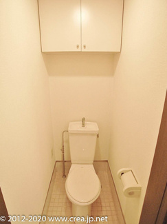 【トイレ】 | ソレイユ久保 | 落ち着いたトイレです