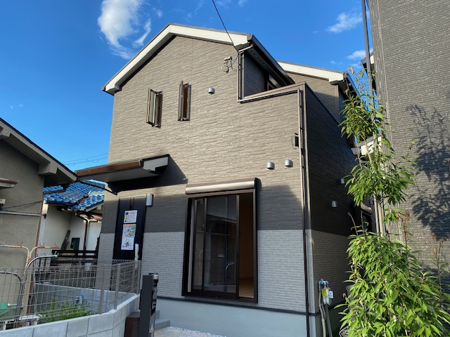 箕面市箕面５丁目の新築一戸建の外観