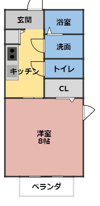 ラルーチェ上浜の間取り