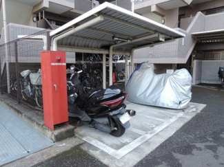 【その他共用部分】 | バイク置場です。