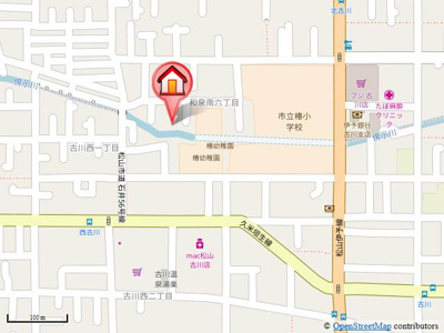 【地図】 | フォブールつばきA・B棟