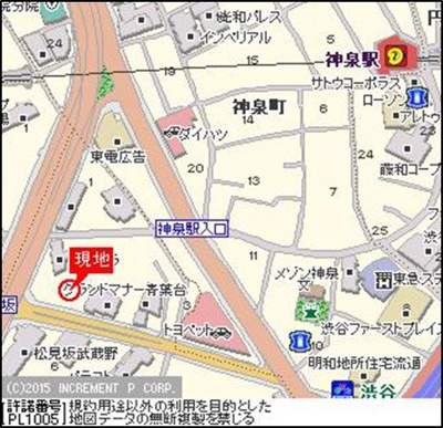 【地図】 | 目黒青葉台グランドハイツ