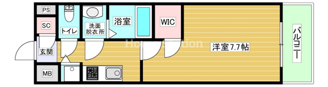 【間取り】 | セオリー梅田ドムス