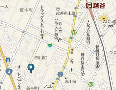 【地図】 | レ プチ トリアノン新越谷