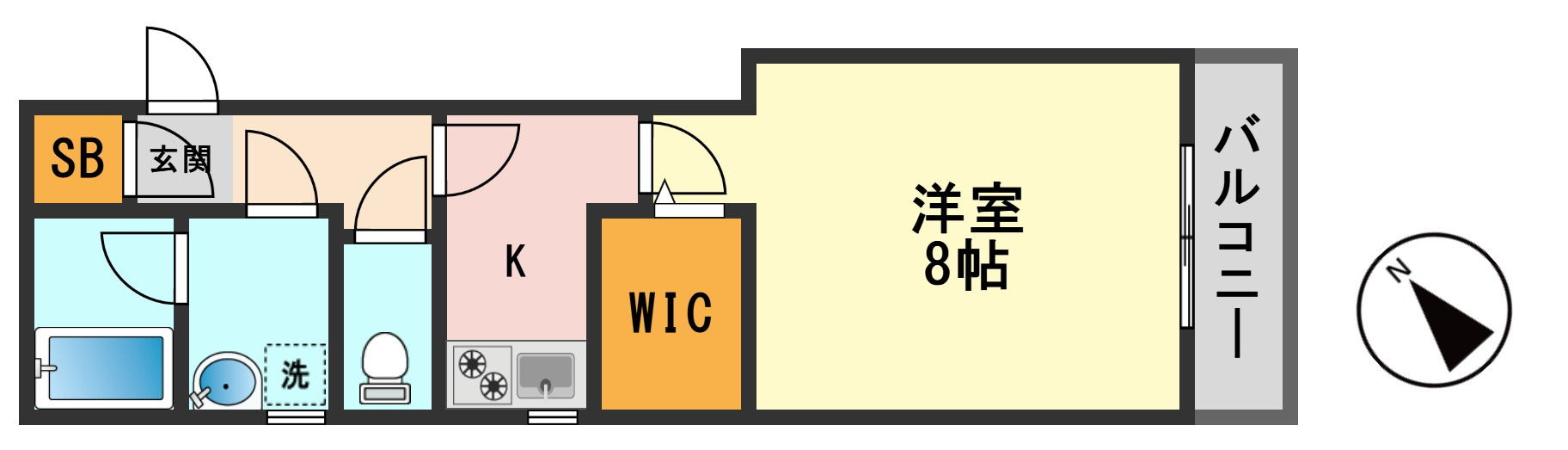 comodo東小岩の間取り