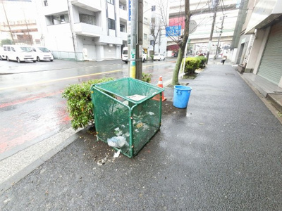 【周辺】 | 福地ビル | ゴミ置場です。