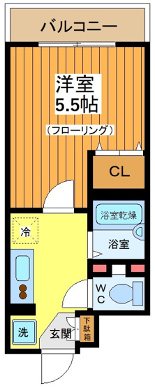 【間取り】 | アソシエール駒沢