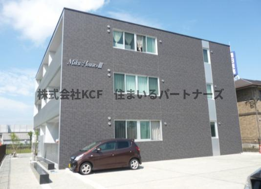 ミカハウスⅢの外観|外観もきれいです