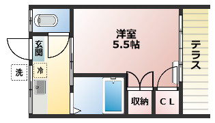 【間取り】 | 鈴木ハイツ
