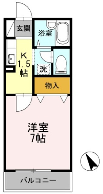 サンパティオ Ｂの間取り|前回募集時の写真です。現況優先