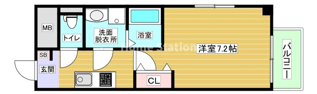【間取り】 | ステイブルコート弁天町