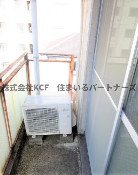 シティコートのバルコニー|落ち着いた時間を過ごせるバルコニーです