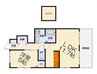【間取り】 | ブリーゼ高石