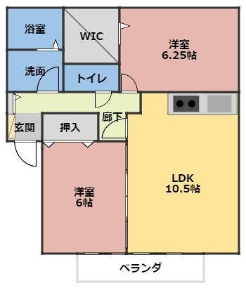 Ｍ’ｓ　Ａｎｎｅｘの間取り