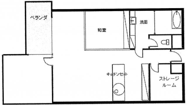 渋谷区神宮前２丁目の事務所の間取り
