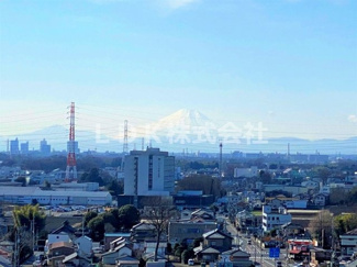 【展望】 | 晴れの日には富士山も一望できます。