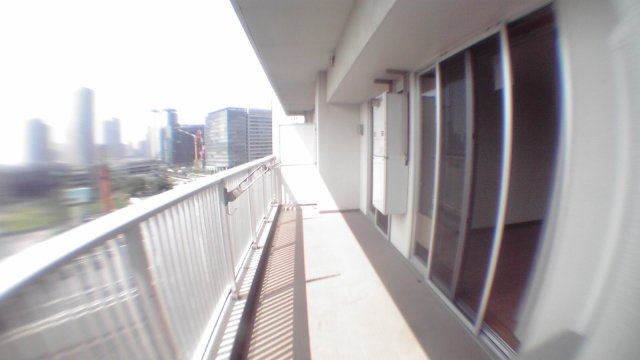 江東区豊洲５丁目の賃貸マンションのバルコニー