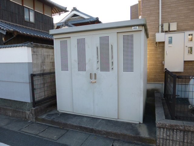 総社市駅南１丁目のアパートのその他共用部分|敷地内ゴミST・当番なし