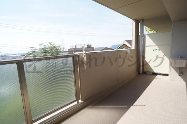 リーフアベニュー宝塚売布サウスリーフのバルコニー