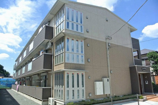 【外観】 | グリーンライン「高田」駅より徒歩8分！スーパーが隣接していて便利な住環境です☆通勤通学はもちろん、お買い物やお出かけにもGood☆