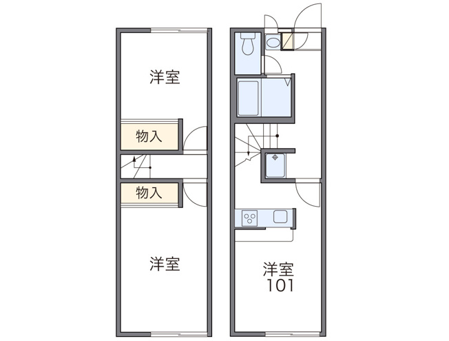 【間取り】 | レインボータウン