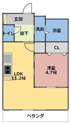M‘sFIOREの間取り