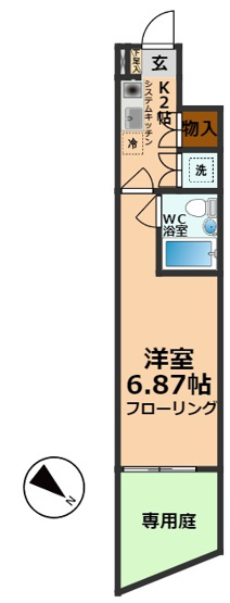 【間取り】 | モダンフォルム永福パートⅠ