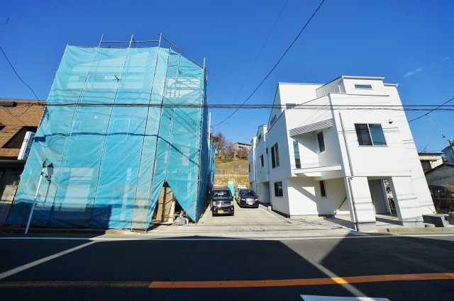 保土ヶ谷駅から平坦のデザイナーズ住宅！全棟ＬＤＫ１９帖以上♪保土ヶ谷区保土ヶ谷町２丁目　新築戸建ての外観