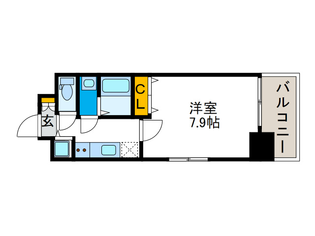 ふぁみーゆ弁天町の間取り