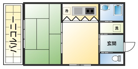 サンライズビルマンションの間取り